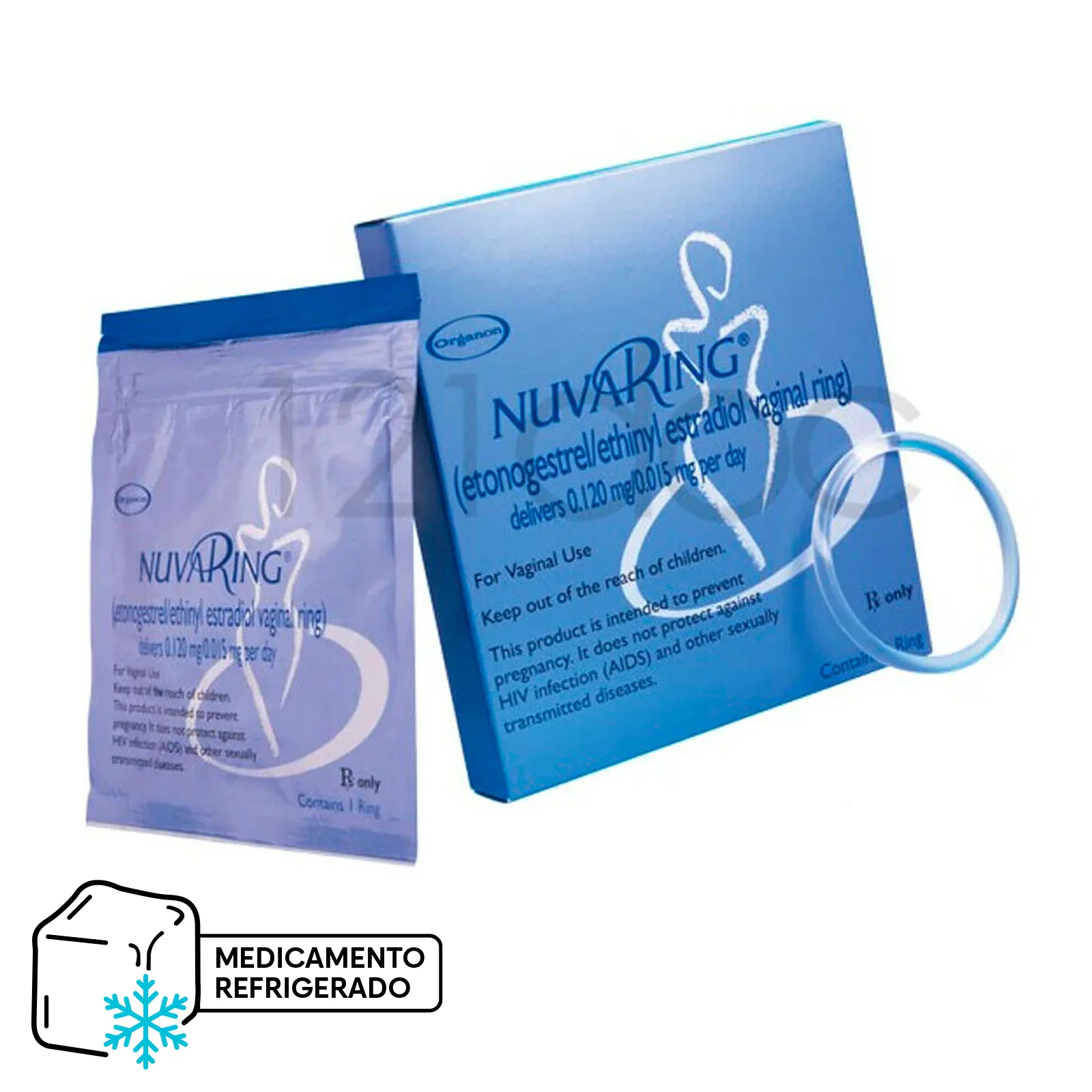 Nuvaring 120/15 mcg/24 h 1 Anillo Vaginal - Anticonceptivo MSD