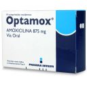 Optamox Comprimidos Recubiertos 875mg - 14 unidades
