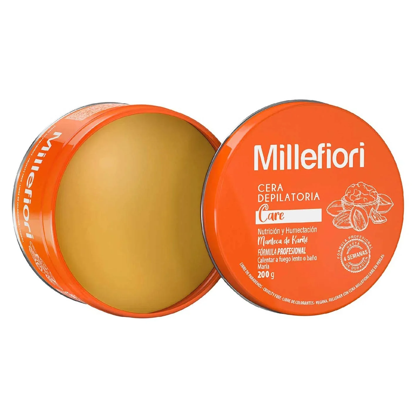 Millefiori Care Cera Depilatoria Manteca de Karité 200 g