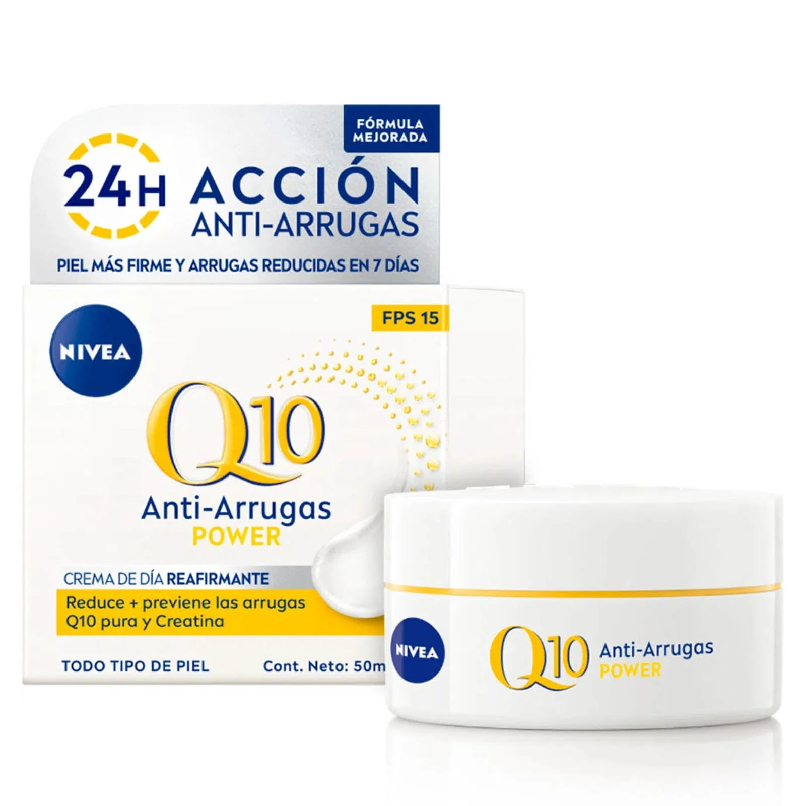 Nivea Q10 Anti-Arrugas Pack Crema 50 ml + Serum 30 ml