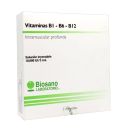 Vitaminas B1/B6/B12 Inyectable - 3 unidades