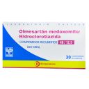 Olmesartán + Hidroclorotiazida 40/12.5 mg x 30 Comprimidos - Pasteur