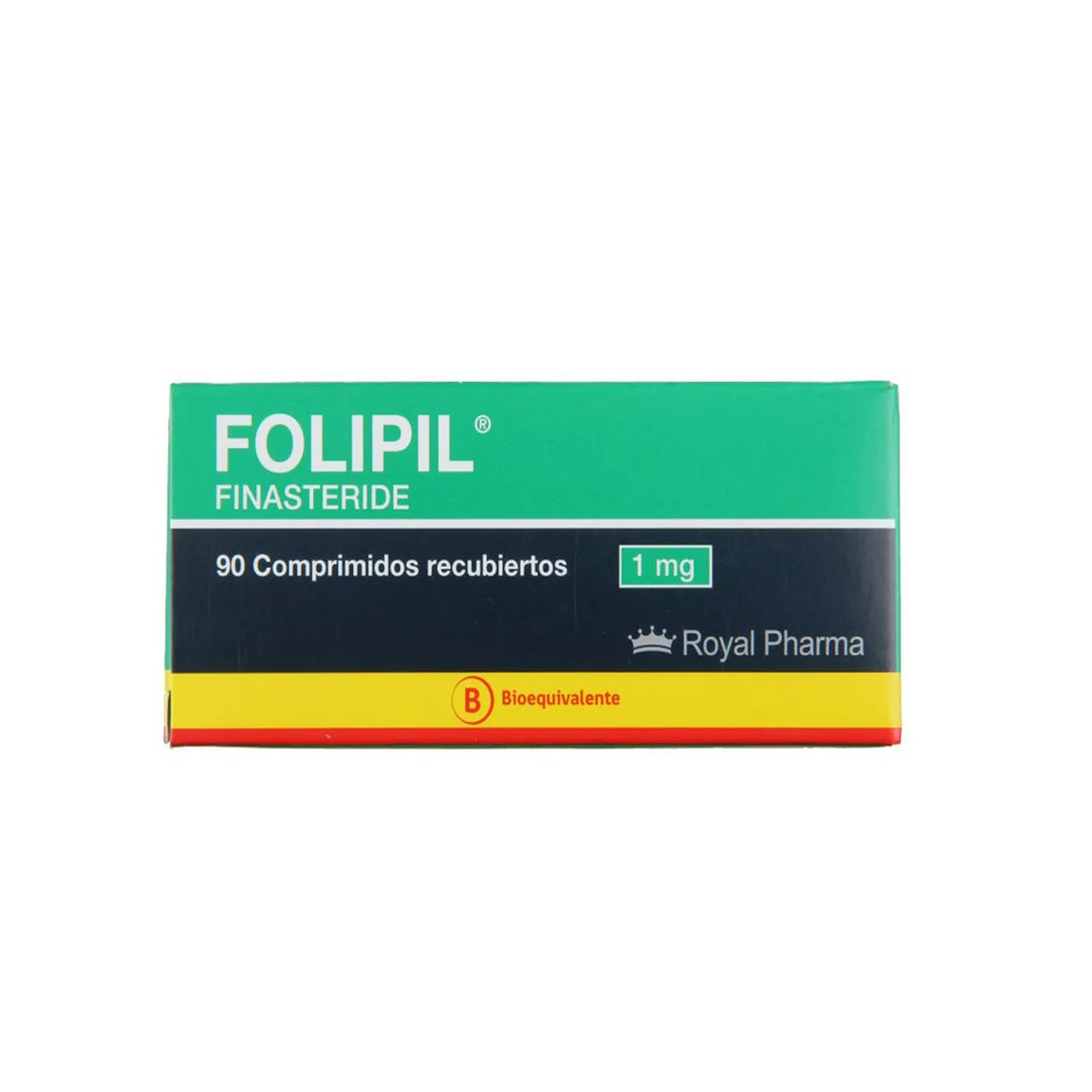 Folipil 1 mg x 90 Comprimidos Recubiertos - Finasterida