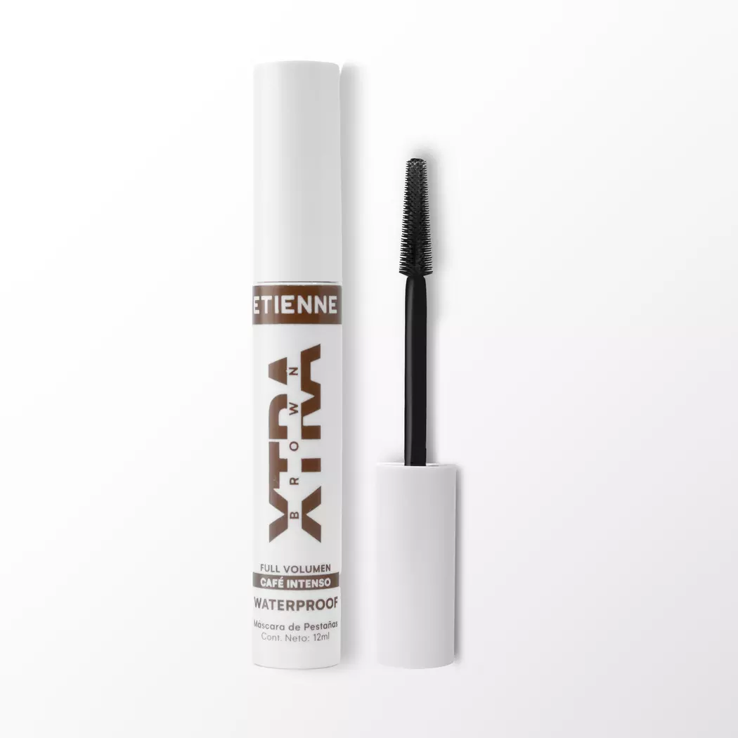 Máscara de Pestañas Etienne Xtra Brown Waterproof 12 ml