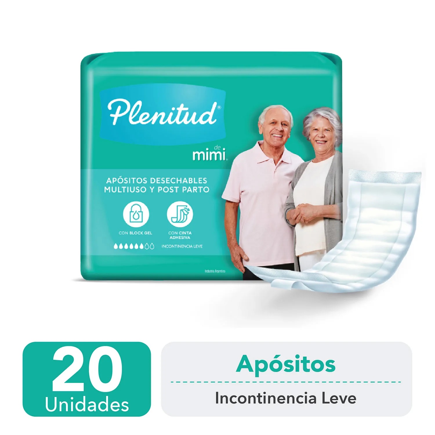 Plenitud Mimi Apósitos Multiuso 20 Unidades