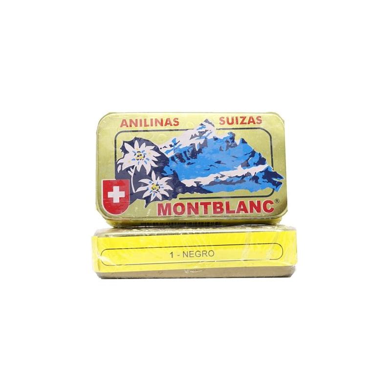 Montblanc Anilina 1 Negro 25 g - Tinte para Telas