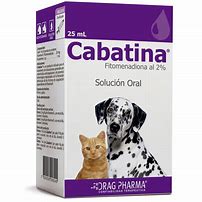 Cabatina 2% Solución Oral 25 ml - Vitamina K1
