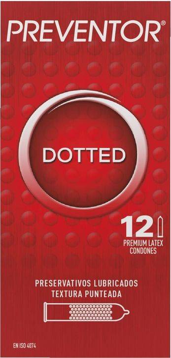 Preventor Dotted 12 Preservativos