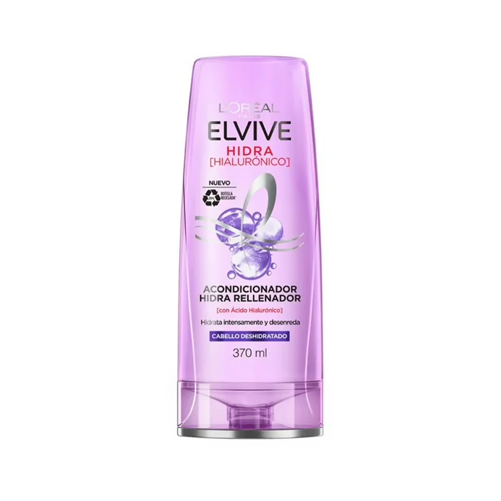 Elvive Hidra Rellenador Acondicionador Ácido Hialurónico 370 ml