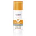 Eucerin sun facial SPF50+ oil control tono medio protector solar facial x 50 ml