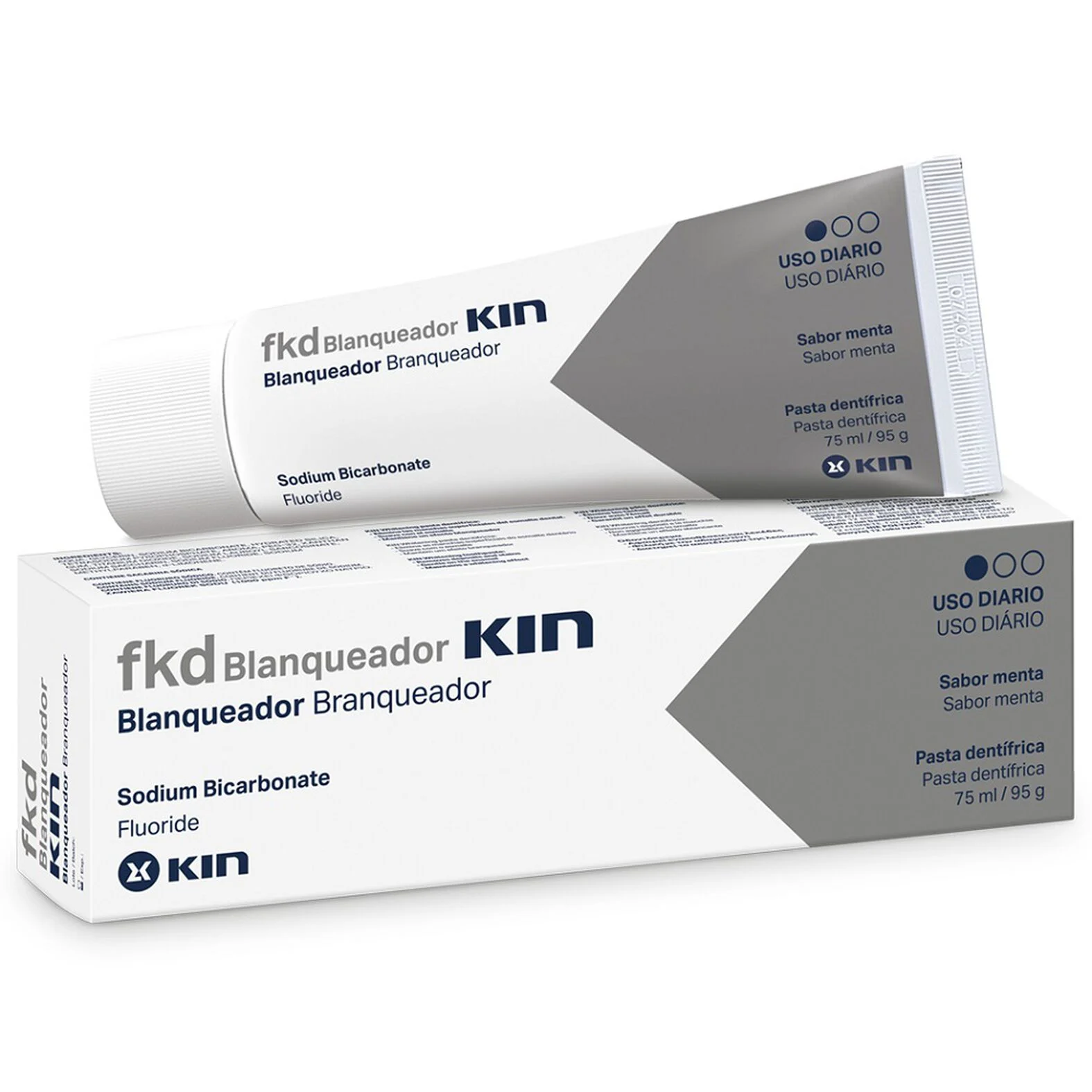 KIN FKD Blanqueador 75 ml - Dentífrico Blanqueador Progresivo