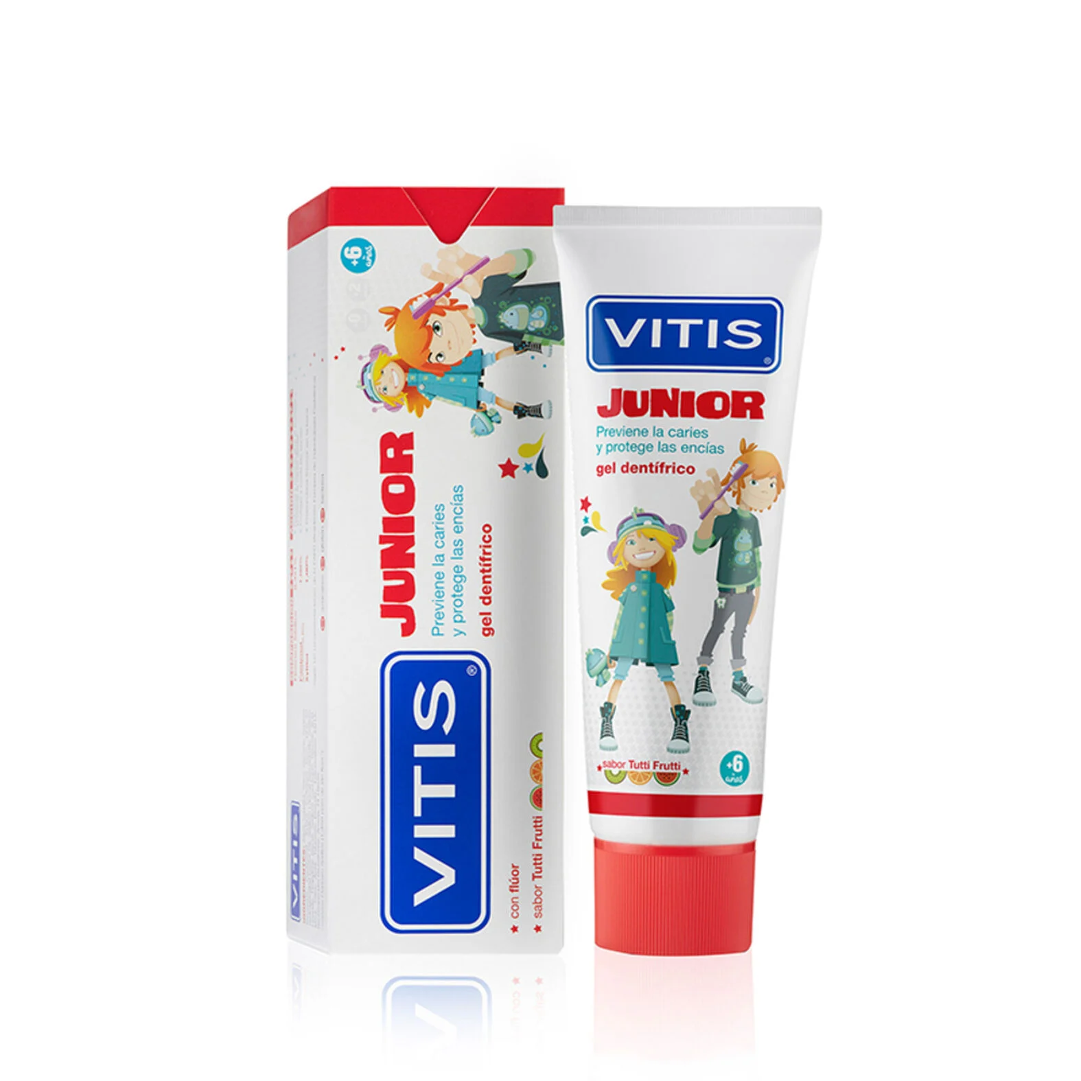 Vitis Junior Gel Dentífrico 75 ml - Con Flúor