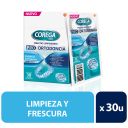 Tabletas Corega Limpiadoras de Protesis Dentales Pro Ortodoncia 30 un