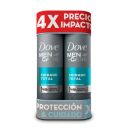 Pack Dove Men+Care Desodorante Spray Invisible Dry 150 ml x 4 unidades