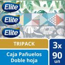 Elite Pañuelo Desechable Tripack Caja x 3 Unidades