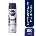 Nivea Men Sensitive Protect Secado Rápido Aerosol Antitranspirante 150 mL