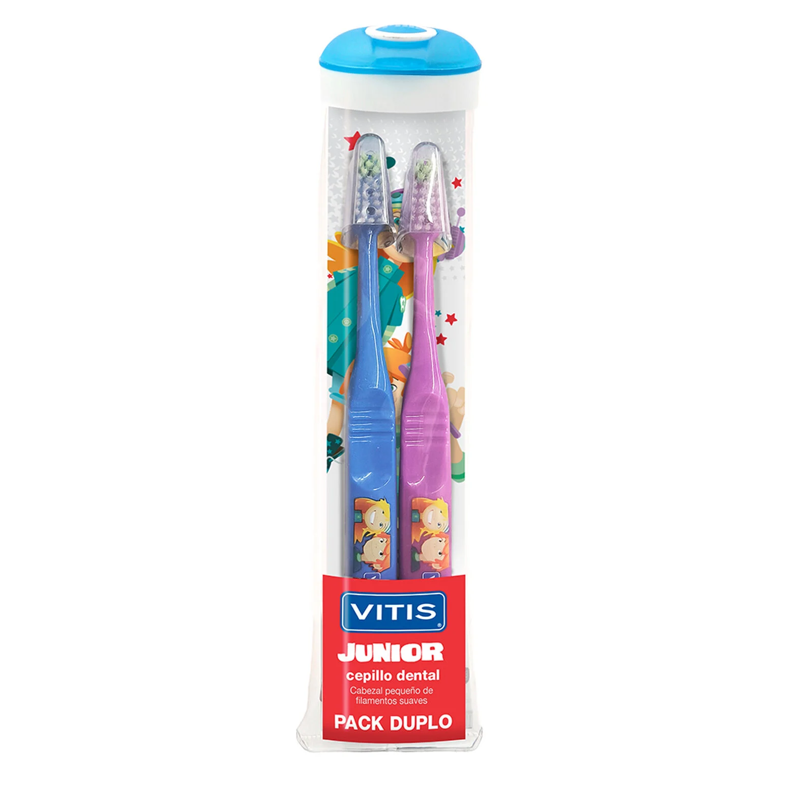 Vitis Junior Cepillo Dental Pack Duplo 2 un