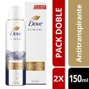 Desodorante Dove Spray Clinical 96H 150 mL 2 un