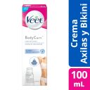 Veet Crema Depilatoria Axila y Bikini Piel Sensible 100 ml