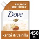 Jabón Líquido Dove Dove Karite Doy Pack 450 mL