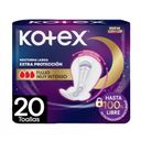 Toalla Kotex Nocturna Ultra Fina Larga 20Un