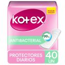Protector Diario Kotex Antibacterial Normal 40 un