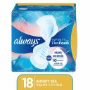 Toalla Higiénica Always Infinity Flex Foam Regular con Alas Día 18 un