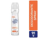 Desodorante Lady Speed Stick Barra Zero% Fresh Coconut 91 g
