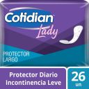 Cotidian Lady Protector Diario Largo x 26 Unidades