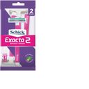 Máquina de Afeitar Schick Exacta Piel Delicada 3 un