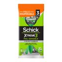 Maquina de Afeitar Schick Piel Sensible 4 un