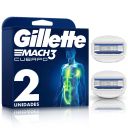 Repuesto Máquina de Afeitar Gillette Mach3 Cuerpo 2 un