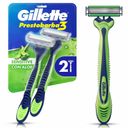 Máquina de Afeitar Gillette Prestobarba Sensitive 2 un