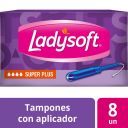 Ladysoft Tampon Super Plus x 8 Unidades