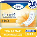 TENA Toallas para incontinencia Mujer Maxi 10 unidades