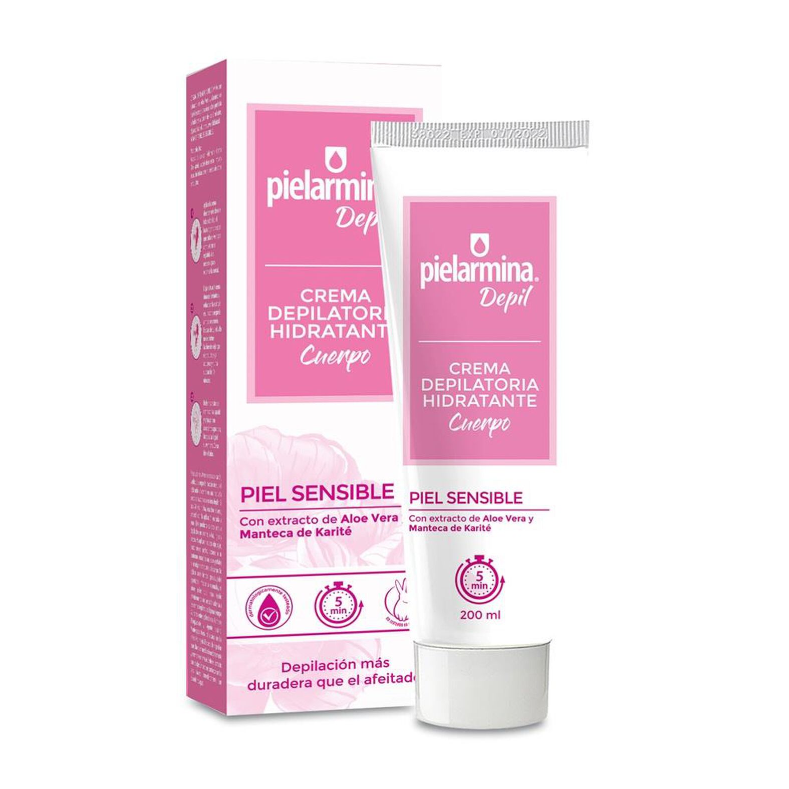 Pielarmina Depil Crema Depilatoria Hidratante Piel Sensible 200 ml