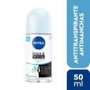 Desodorante Nivea Roll On Invisible Black & White Pure 50 mL