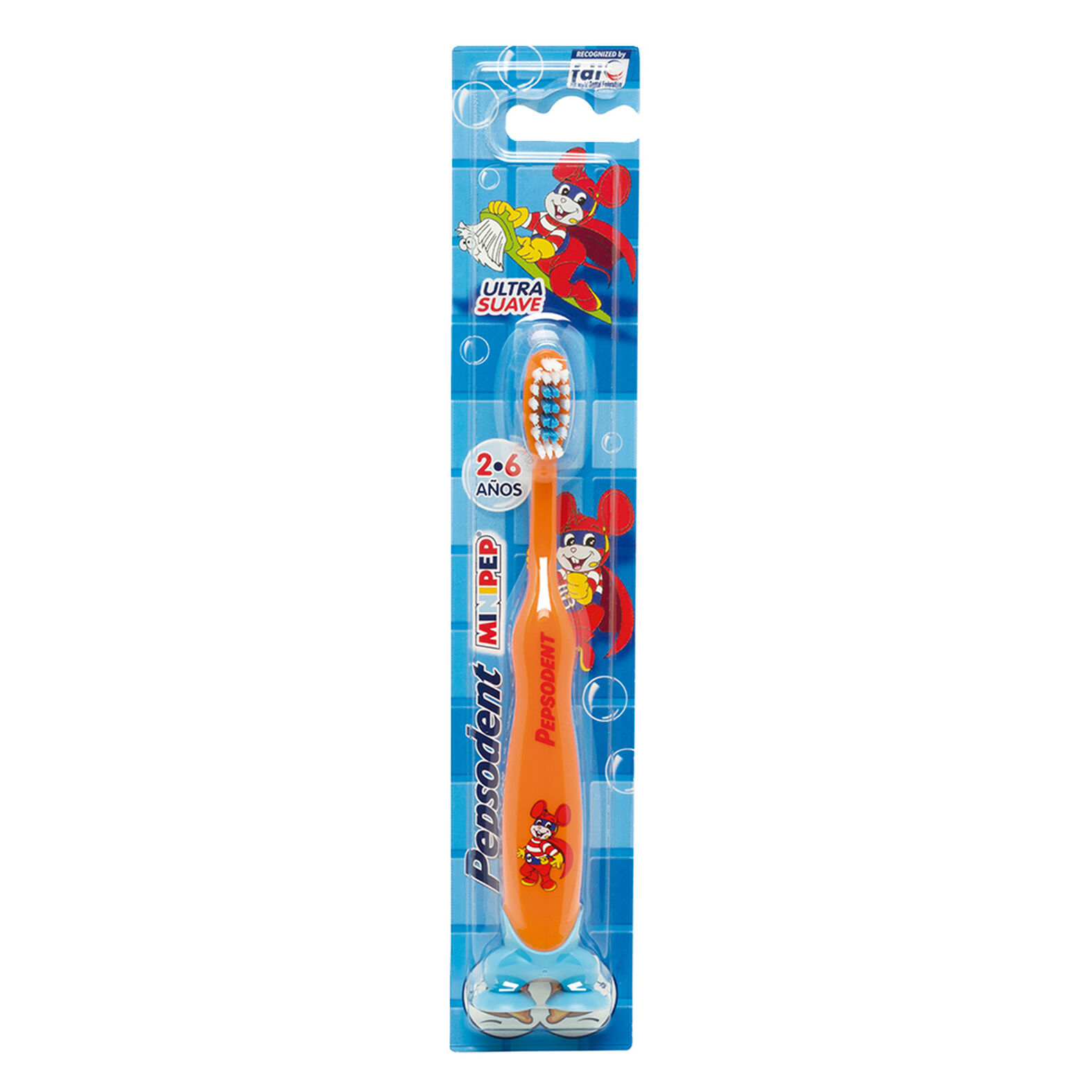 Pepsodent Minipep Splotch Cepillo Dental Infantil x 1 Unidad