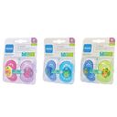 Chupete Mam Crystal 6+ Meses Silicona 2 un