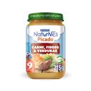 Picado Nestle Carne, Fideos y Verdura Frasco 9+ Meses 215 g