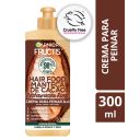 Crema de Peinar Fructis Hair Food Manteca de Cacao Restauración Rizos 300 mL