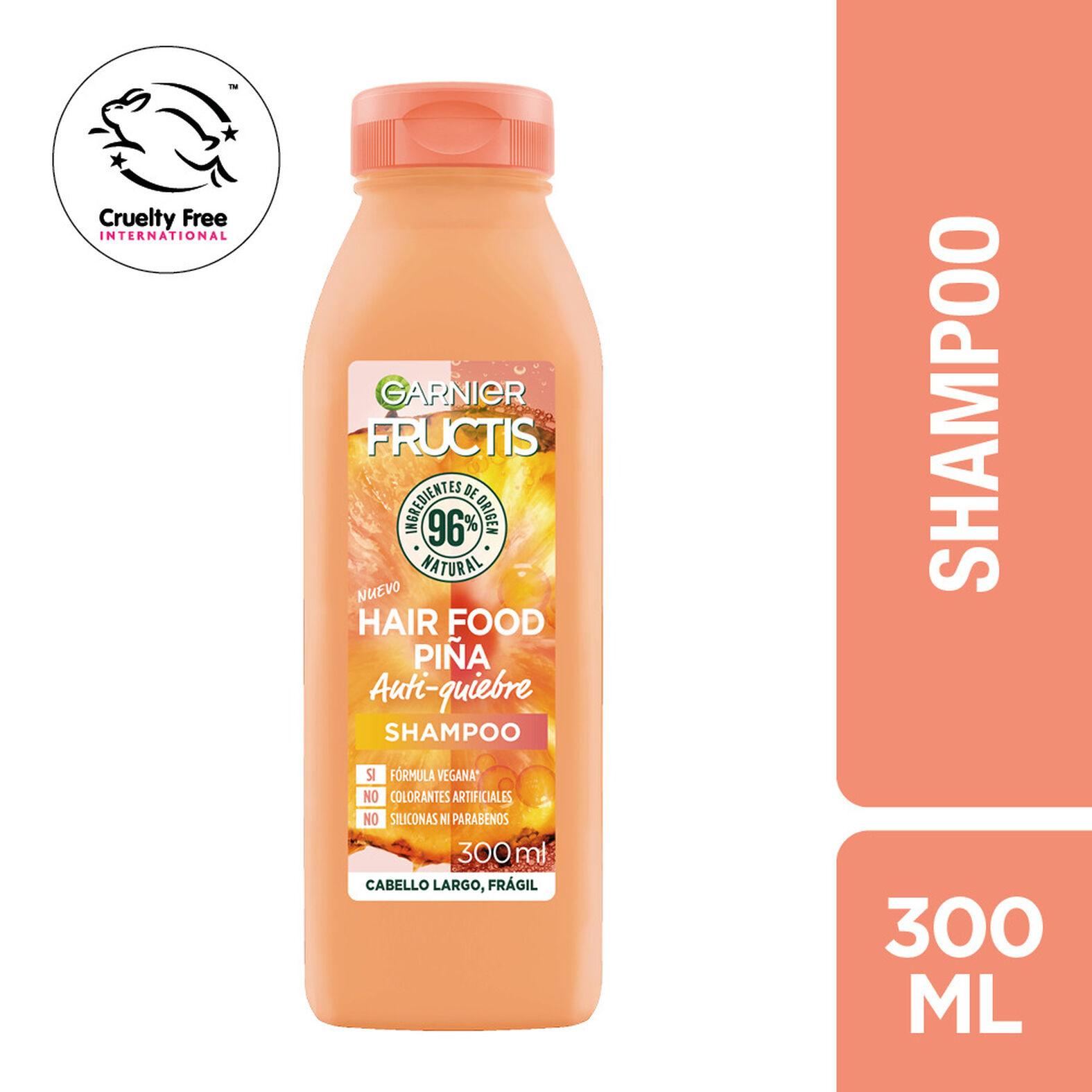 Garnier Fructis Hair Food Piña Shampoo 300 ml