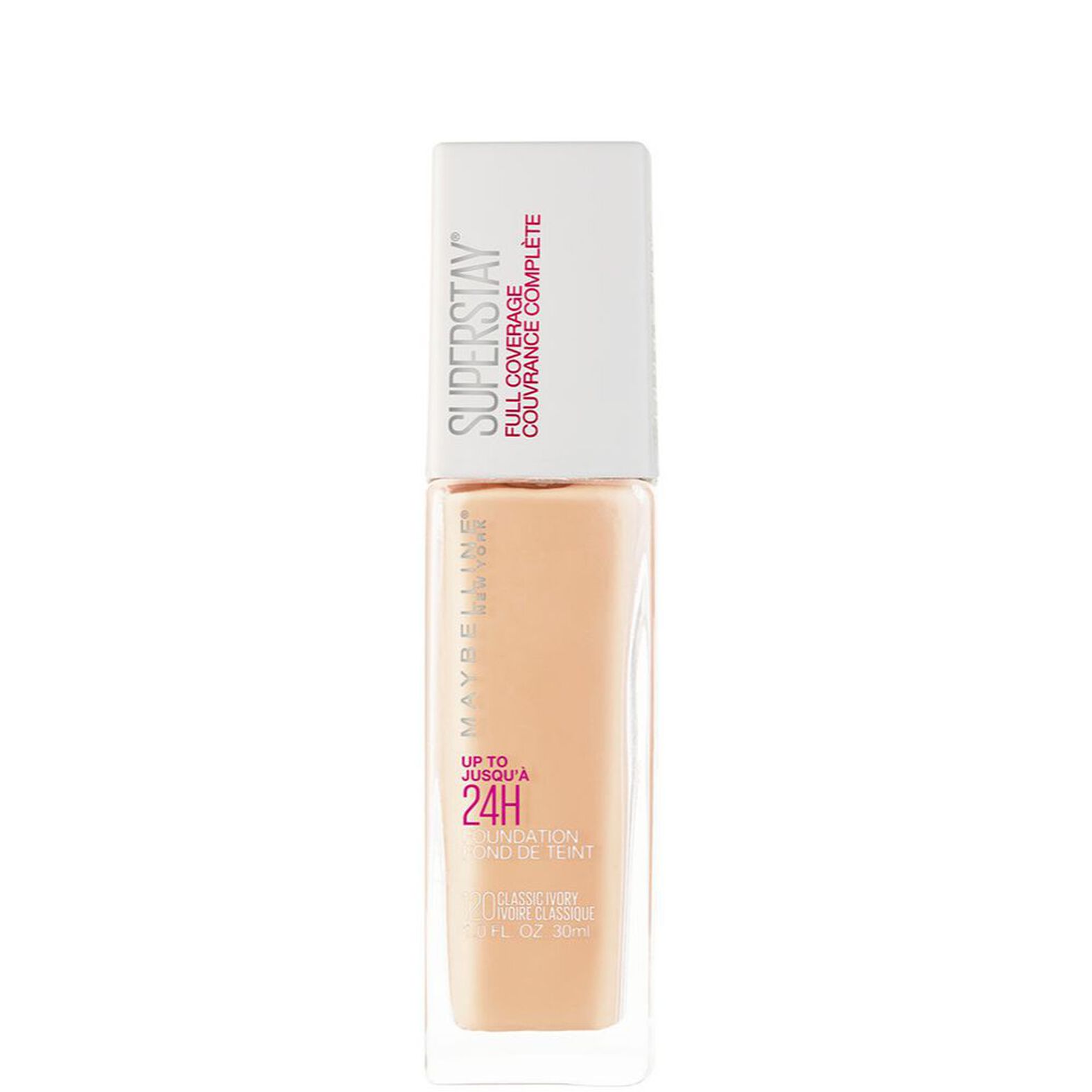 Maybelline Superstay 24H Foundation 30 ml - Base Alta Cobertura 120 Classic I...