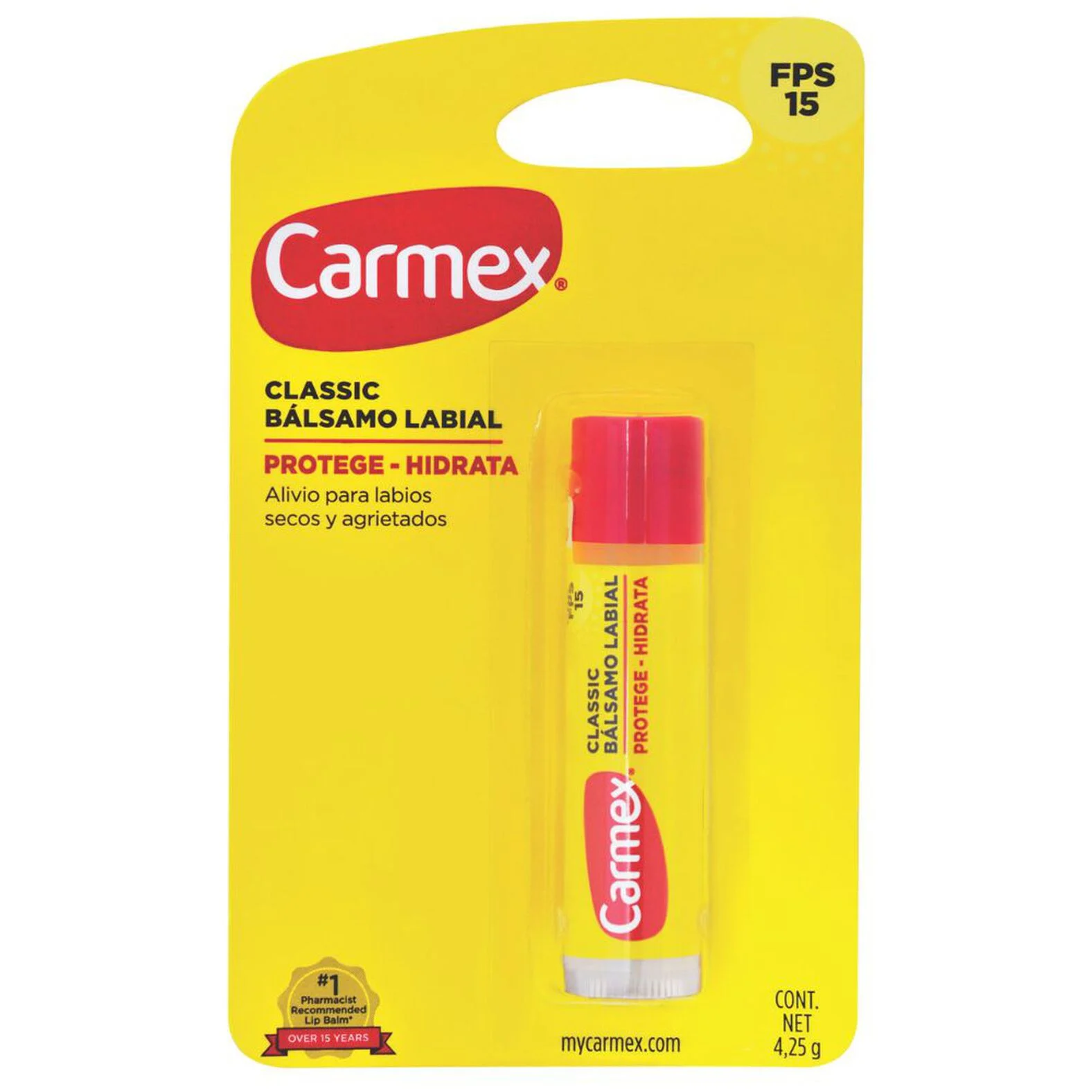 Carmex Classic Bálsamo Labial FPS 15 4,25 g