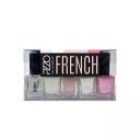 PZOO Set Esmaltes French Nail Lacquer 5 Un