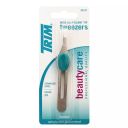 Trim Pinza de Cejas Punta Oblicua Mango Ancho