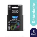 Durex Condones Placer Prolongado 3 unidades