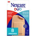 Parche DUO Codo y Rodilla, 8 un. Tamaño único. Nexcare