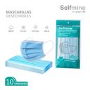 Mascarillas Desechable Selfmine 10 Unid