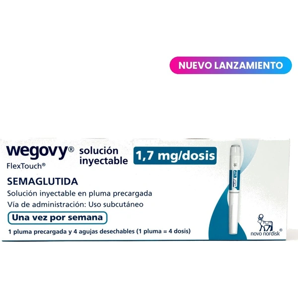 Wegovy 1,7 mg/dosis Pluma Precargada - Semaglutida